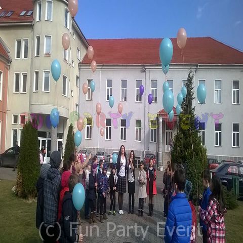 baloane cu heliu scoli Fun Party Event Oradea